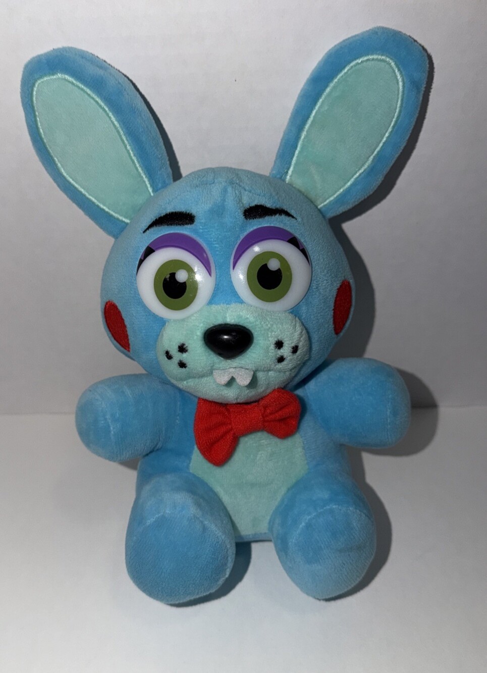 Five Nights at Freddy's Toy Blue Bonnie Plush With Hard Plastic Eyes Tag Removed